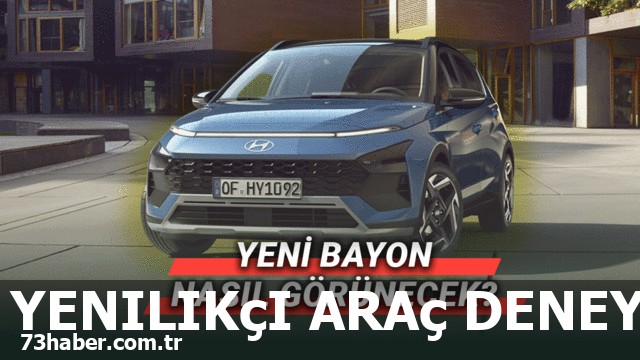 Hyundai Bayon'un yeni yüzü!