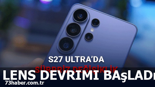 Samsung'un devrimci kamera sistemi: S27 Ultra'da eksilebilir lens!