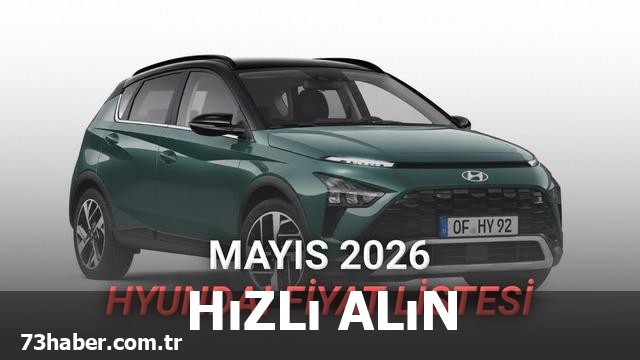 Mayıs 2026'da Hyundai B-SUV fırsatları başladı!