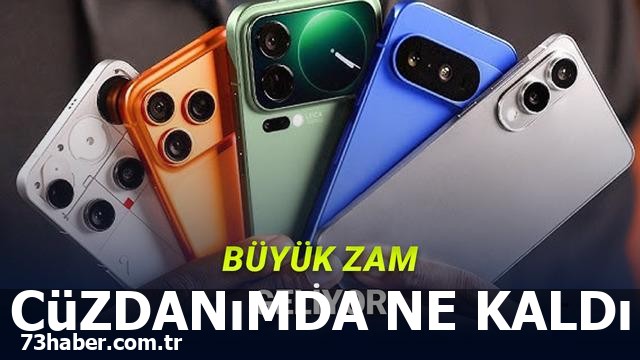 Telefon Fiyatları Uçuyor: %40 Zam mı Geliyor?