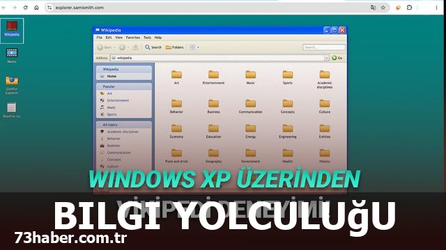 XP ile Vikipedi'ye Yolculuk