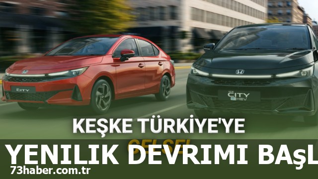 2026 Honda City: Yenilenen Sedan Devrimi