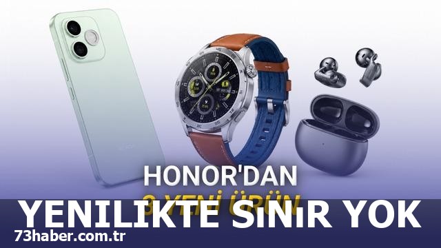 HONOR'un yeni devrimi: 600e, Earbuds Clip Pro ve Watch 6 Plus