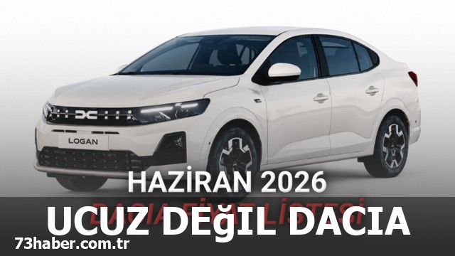 Dacia Haziran 2026 Fiyatları Açıklandı: 1,2 Milyon TL'ye Sıfır Araba!