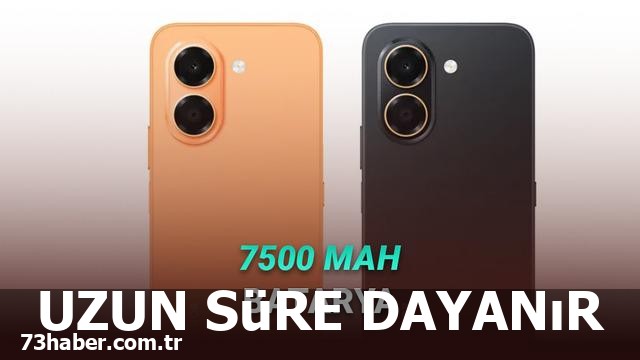HONOR X7e: Devasa 7500mAh batarya, cebinizi zorlamadan!