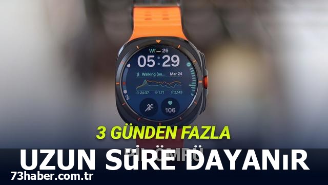 Samsung Galaxy Watch Ultra 2 Bataryası Sızdırıldı: Şarj Süresinde Devrim!