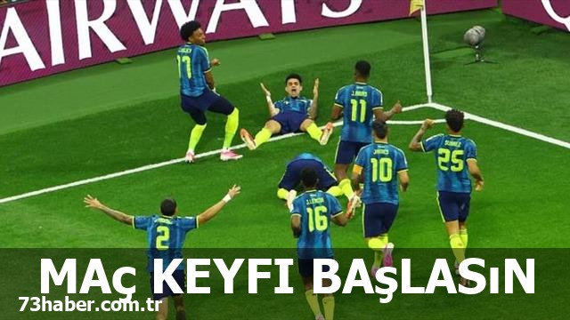 Kolombiya-DK maçı canlı yayın!