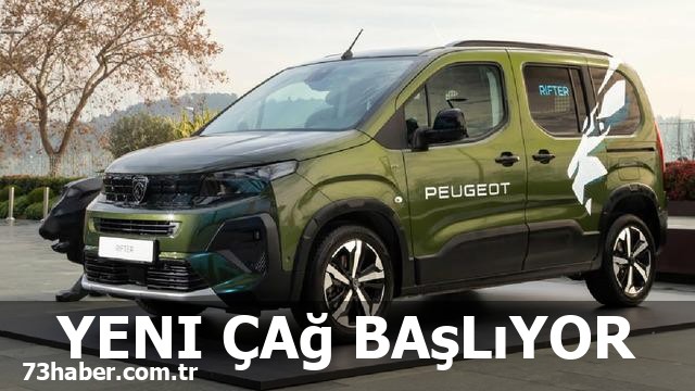 "Peugeot Rifter Türkiye'de üretime başlıyor!"