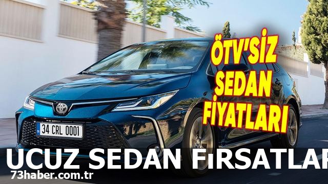 ÖTV'siz Sedan Fiyatları 2026'da Nasıl Değişecek?