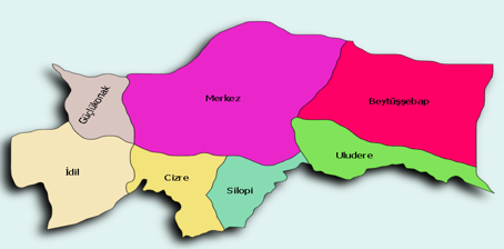 Şırnak Beytüşşebap. Cizre. Güçlükonak. İdil. Merkez. Silopi. Uludere. 3 Mart 2025 Nöbetçi Eczane