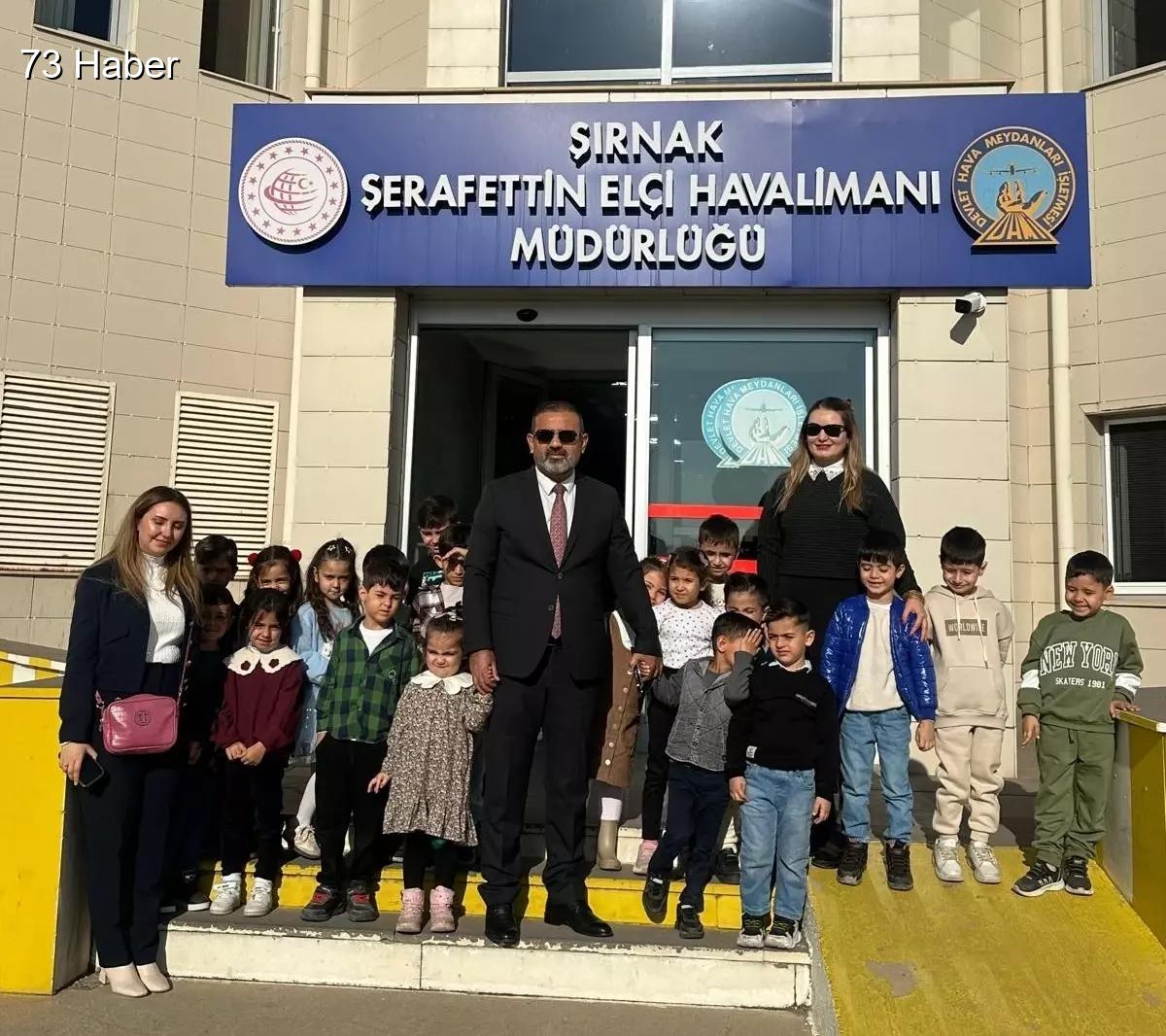 Şırnak'ta Şırnak Havalimanı'nda Öğretmenler Günü'ne Özel Etkinlik Gerçekleşti