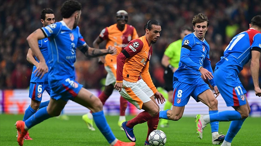 Galatasaray, Atletico Madrid karşısında galibiyeti kaçırdı