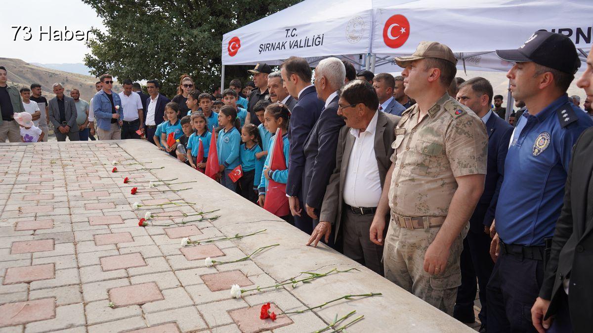 Şırnak'ın Güçlükonak ilçesinde Şırnak&amp;apos;ta 36 Yıl Önce Katledilen 27 Kişi...