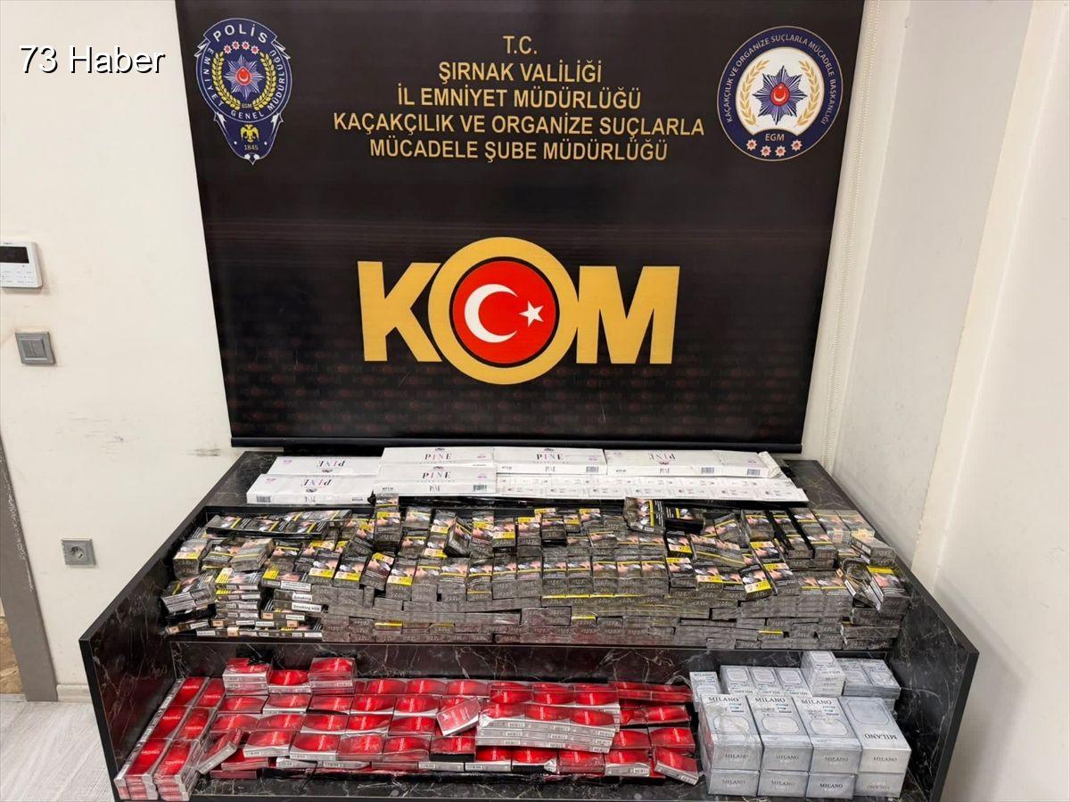 Şırnak'ta Şırnak&amp;apos;ta kaçakçılık ve asayiş operasyonlarında 45 şüpheli hakkında işlem...
