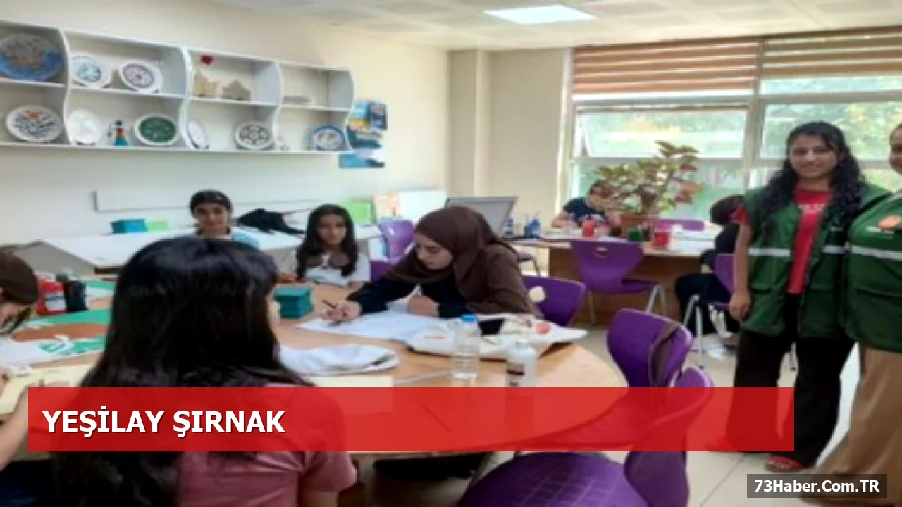 Yeşilay Şırnak Gençlerle Bir Araya Geldi