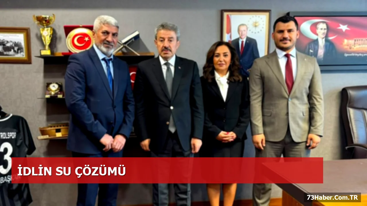 İdil’in İçme Suyu Sorunu İçin Yeni Adımlar Atılıyor