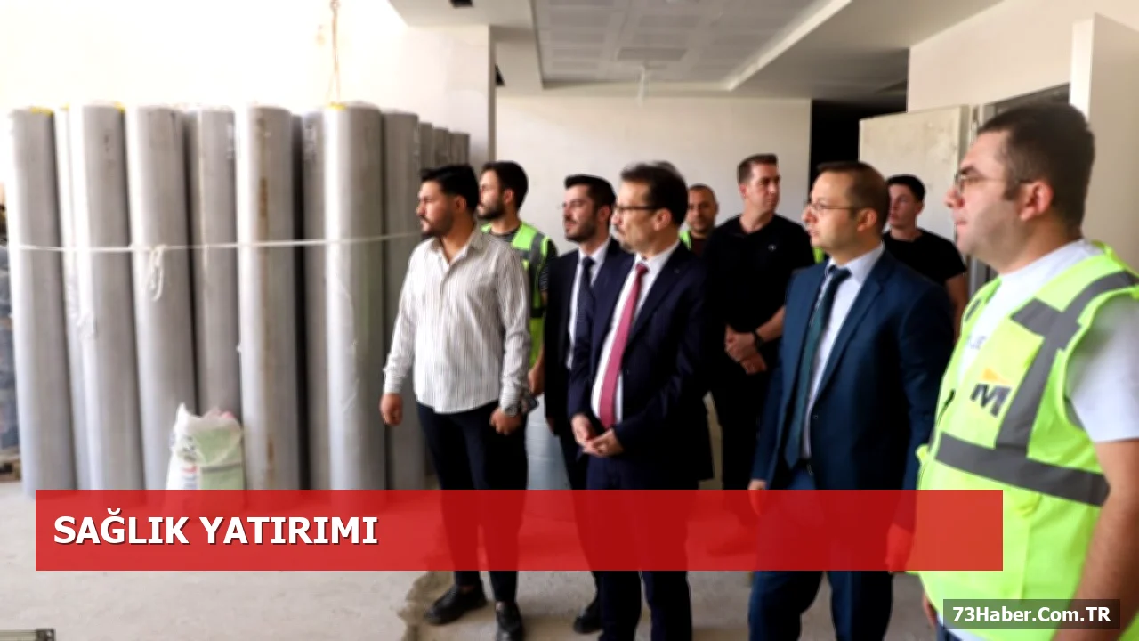 Cizre’nin Yeni Kadın Hastalıkları ve Doğum Hastanesi Aralık’ta Bitiyor