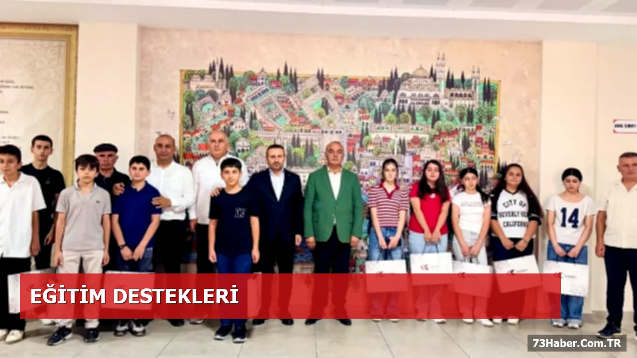 Şırnak’ta LGS Başarılı Öğrencilere Tablet ve Burs Desteği