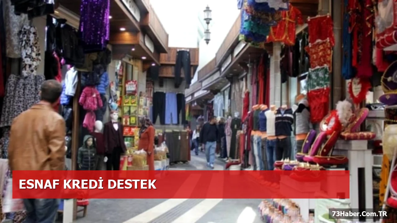 Esnaf ve Sanatkârlara Yeni Kredi Şansı: Borç Mahsup ve Faiz İndirimi
