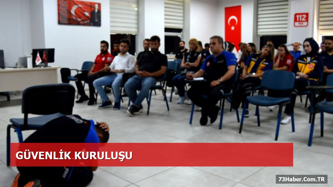 Şırnak 112 Acil Çağrı Merkezi’nde Deprem Tatbikatı Gerçekleştirildi