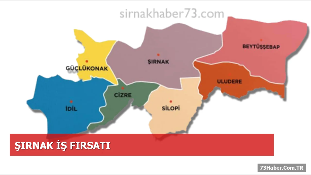 Şırnak ve İlçelerinde 890 Yeni İş İmkanı: TYP Personel Alımları Başladı