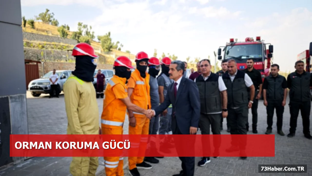 Şırnak Valisi Orman İşletme Müdürlüğünü Ziyaret Etti