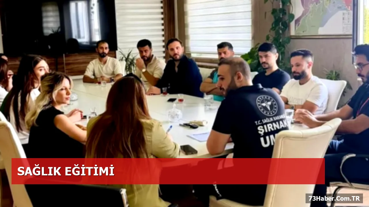 İl Sağlık Müdürlüğü'nde Eğitim Faaliyetleri ve Gelecek Planları Görüşüldü