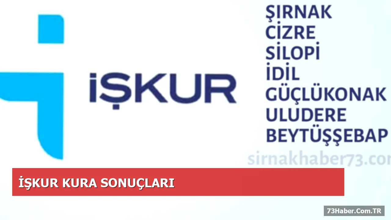 Şırnak İdil'de Temizlik Personeli Kurası Sonuçlandı, 85 Kişi İşe Alındı
