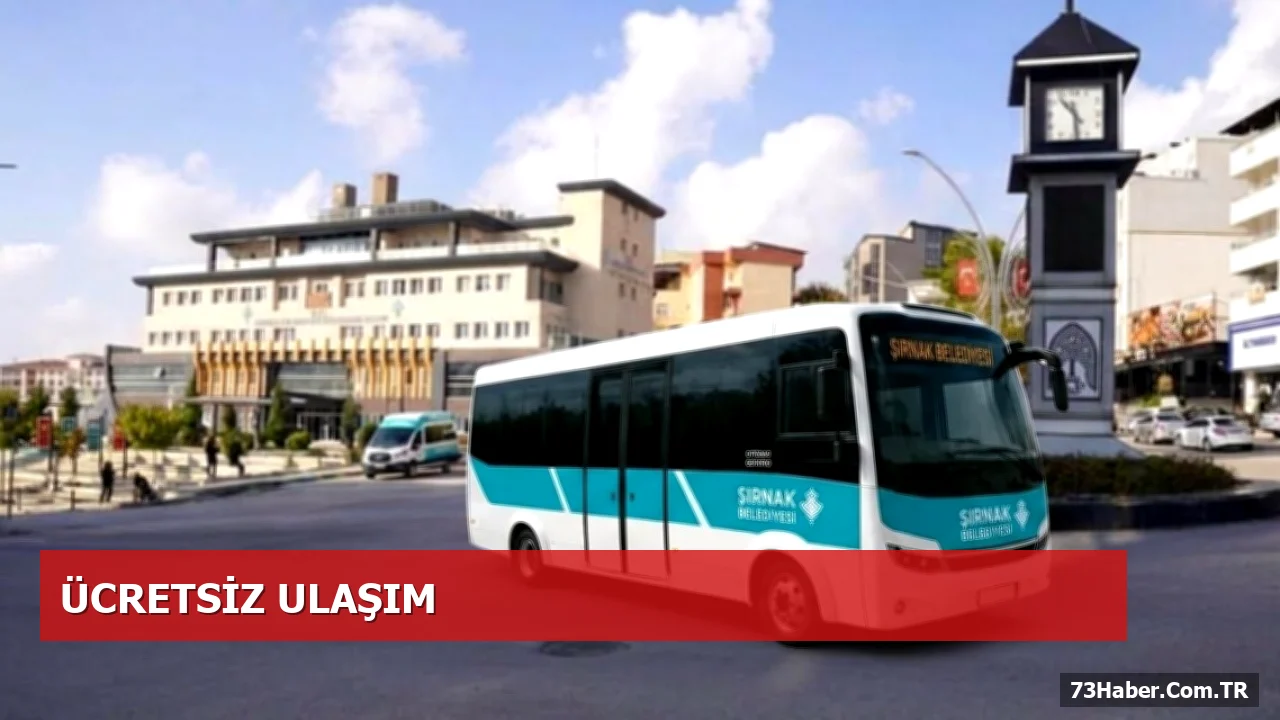 Şırnak’ta KPSS Adaylarına Ücretsiz Ulaşım Desteği