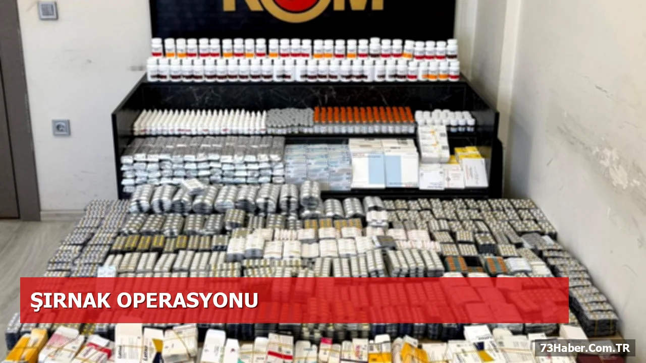 Şırnak Emniyeti 48 Şüpheliyi Yakalar, 14 Milyon TL’lik Kaçak Mallar Çıkarılır