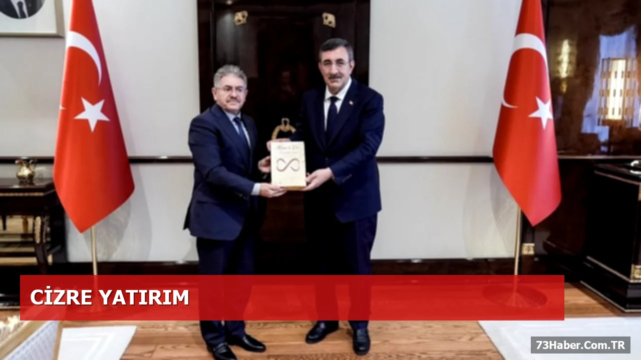 Cizre OSB’nin Altyapı ve Genişleme İhtiyacı Cumhurbaşkanı Yardımcısına Sunuldu