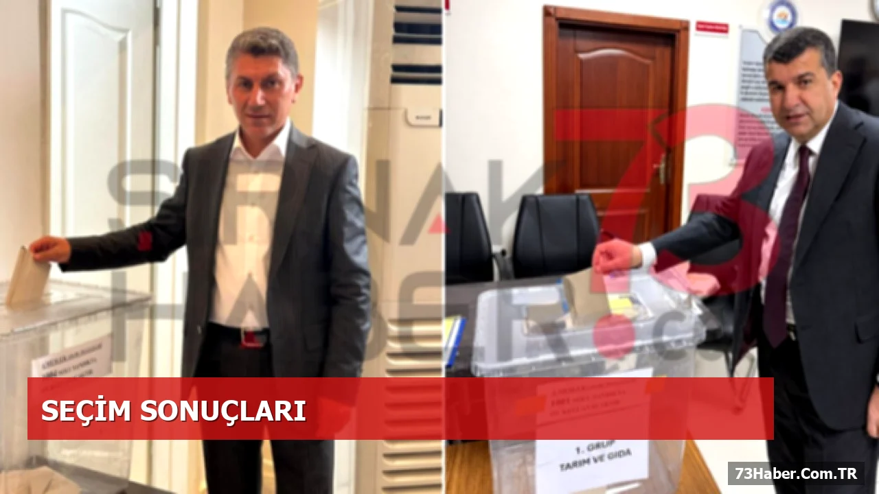 Şırnak TSO Başkanlığı Seçiminde Oylar Sandıklarda