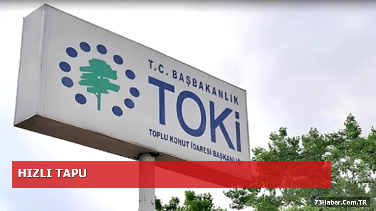 TOKİ’den Erken Borç Ödeyenlere %25 İndirim Şansı