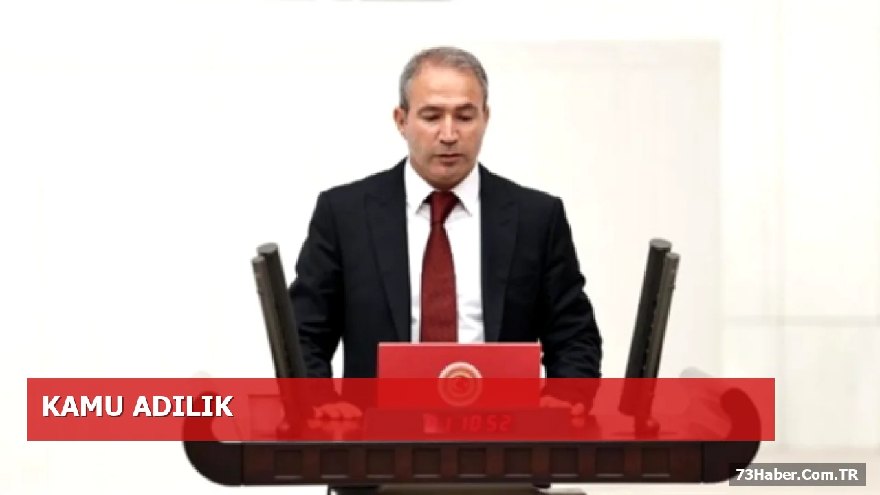 İrmaz: Şırnak’taki Kamu Alımlarında Kayırmacılığa İzin Vermeyeceğiz