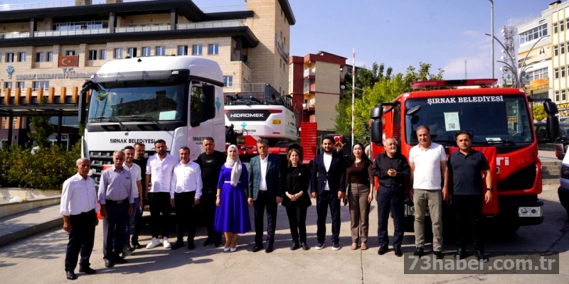 Şırnak Belediyesi Güçleniyor: Filoya 4 Yeni Takviye!
