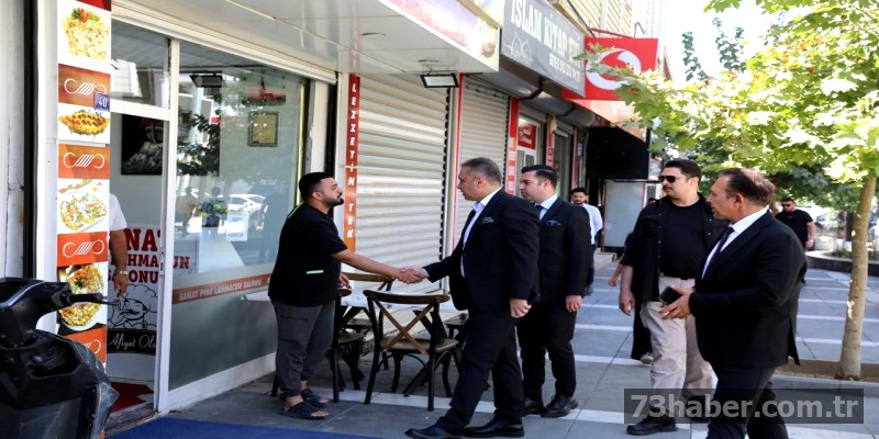 Şırnak Emniyet Müdürü Sazak'tan Silopi'de Halk Buluşması