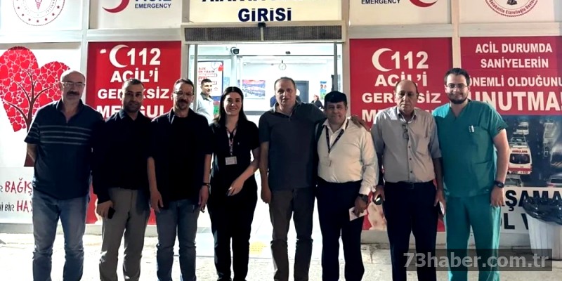 Sağlık Müdürü Hastaneleri Denetledi
