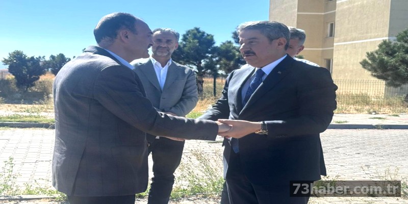 Şırnak Vekili Tatar'dan Müdür Çandıroğlu'nun Acı Gününde Taziye Ziyare