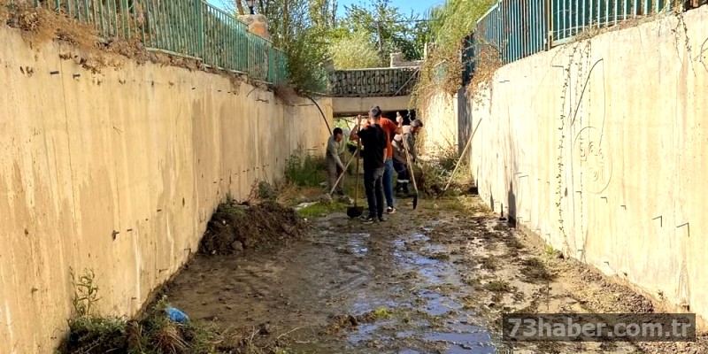 Şırnak'ta Taşkın Alarmı: Kanallar Temizleniyor