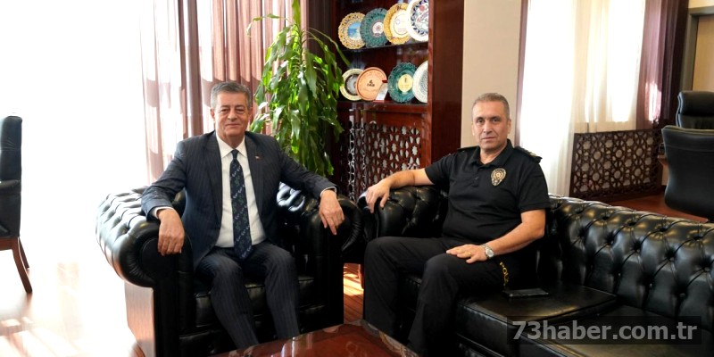 Şırnak Emniyet Müdürü'nden Başkan Yarka'ya Özel Ziyaret