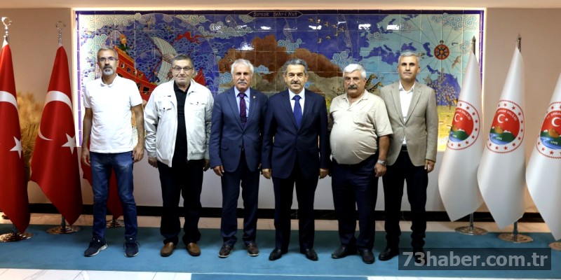 Gazeteciler Vali Ekici'yi Makamında Ziyaret Etti