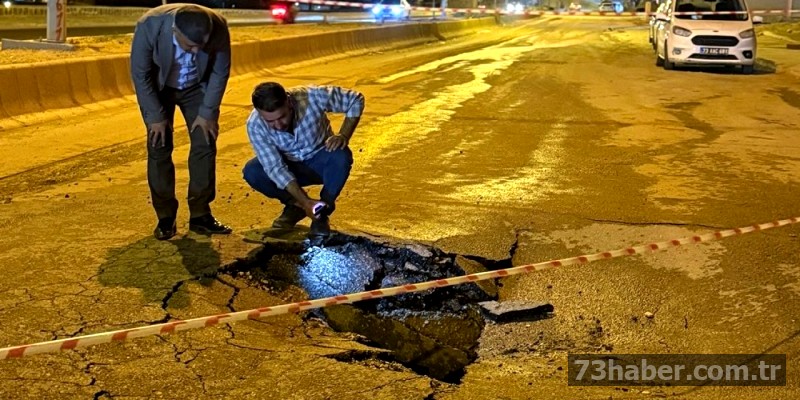 Cizre'de Su Şebekesi Çöktü! Mahalle Susuz Kaldı