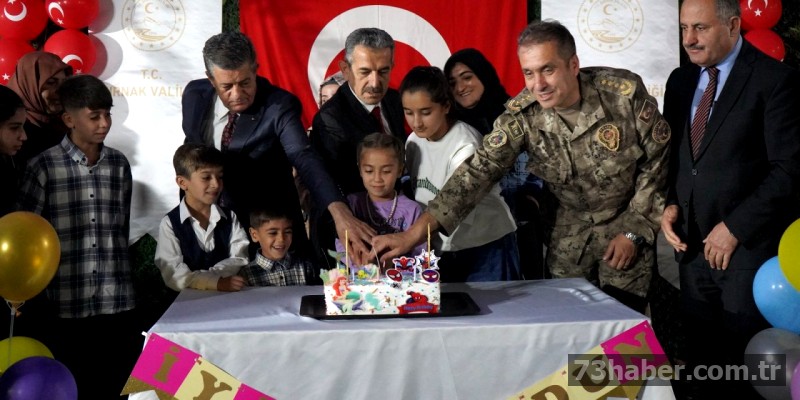 Şırnak'tan Şehit Çocuklarına Duygulandıran Hediye