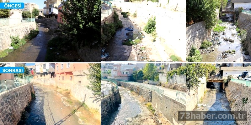 Silopi'de Celal Deresi İçin Büyük Temizlik Başladı!