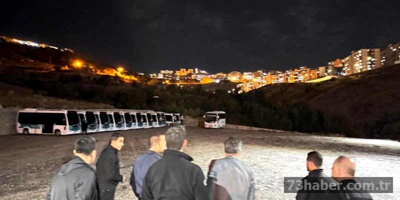 Şırnak'ta Belediye Araç Parkı Açıldı!
