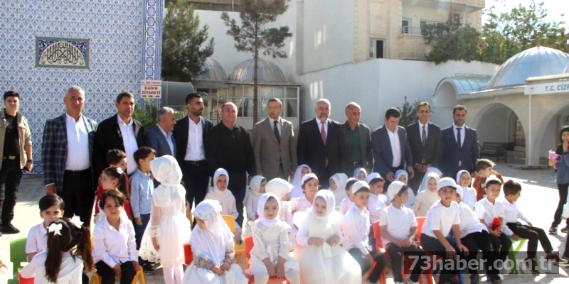 Cizre'de Minik Kalpler Eğitime Merhaba Dedi