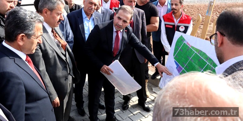 Şırnak Valisi'nden Silopi Sera OSB'ye Ziyaret