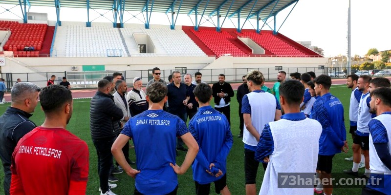 Şırnak Emniyet Müdürü'nden Petrolspor'a Moral Ziyareti