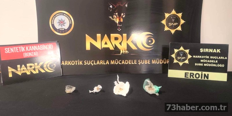 Şırnak'ta Uyuşturucu Operasyonu: 4 Gözaltı
