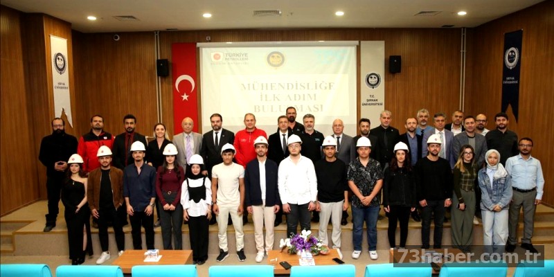 Şırnak'ta Mühendis Adaylarına Baret Coşkusu